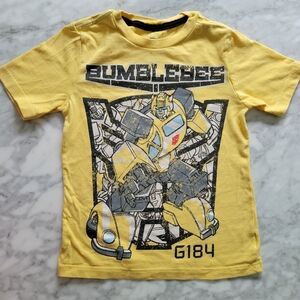 Hasbro Yellow Bumblebee Graphic Tee
